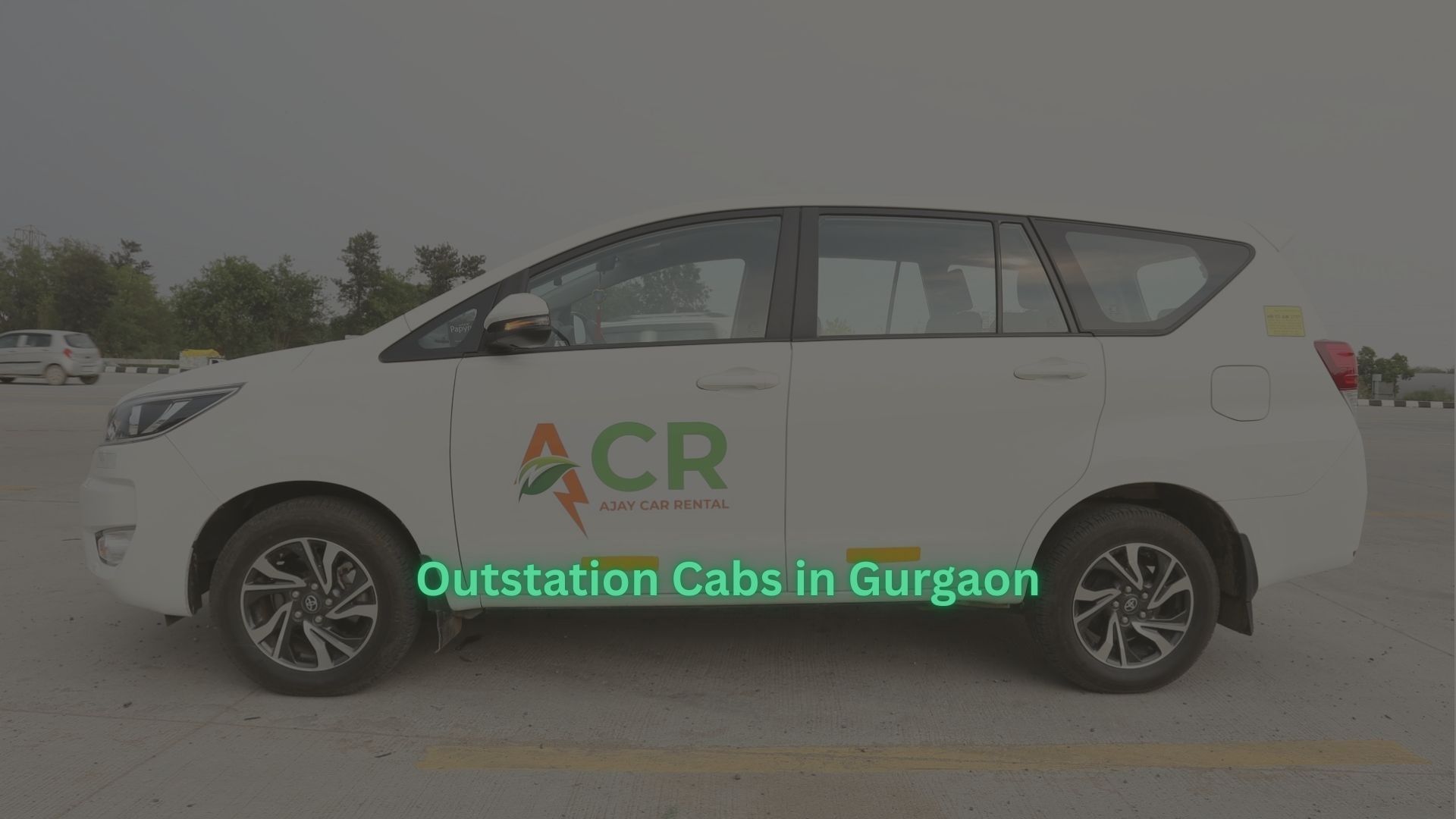 Outstation cab from gurgaon